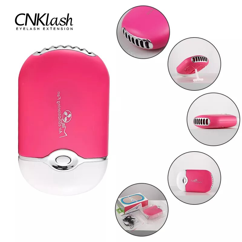 Eyelash Extension Jakarta - USB Mini kirpik Fan aşılama kirpik