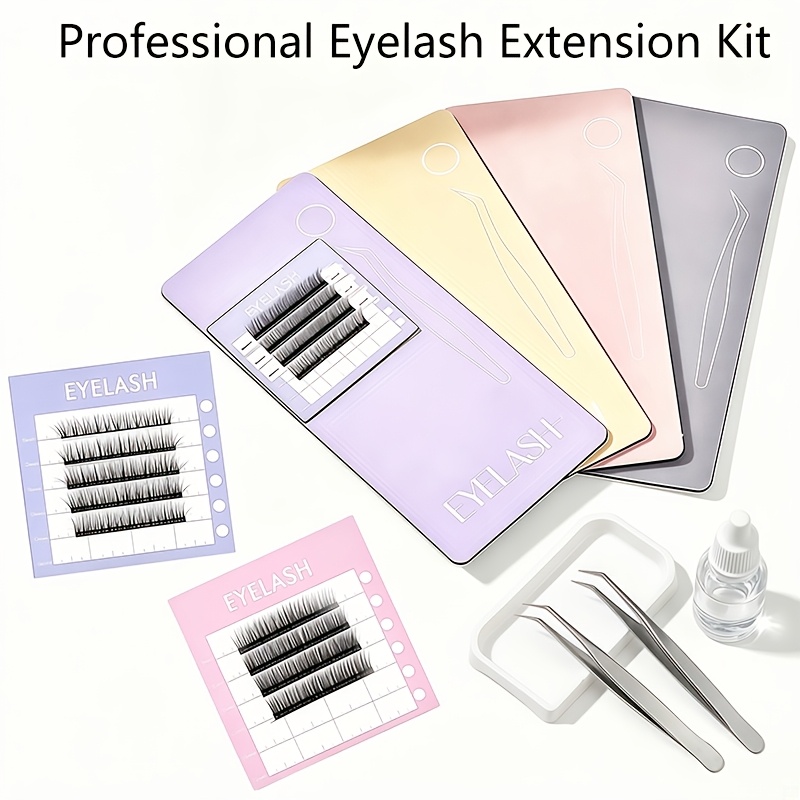 Lash Tile Palette - 3 adetProfesyonel Manyetik Kirpik Uzatma Kiti