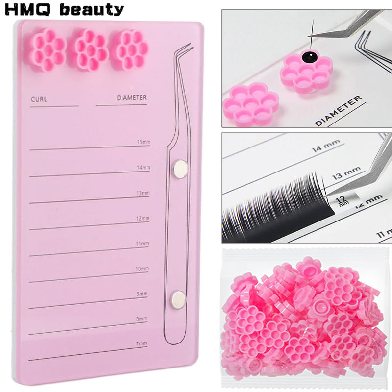 Lash Tile Palette - Akrilik Kirpik Tutucu Manyetik Emme Ölçeği