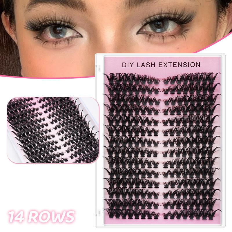 Eyelash Extension Volume Lashes - 20 adet DIY Takma Kirpik Uzatma