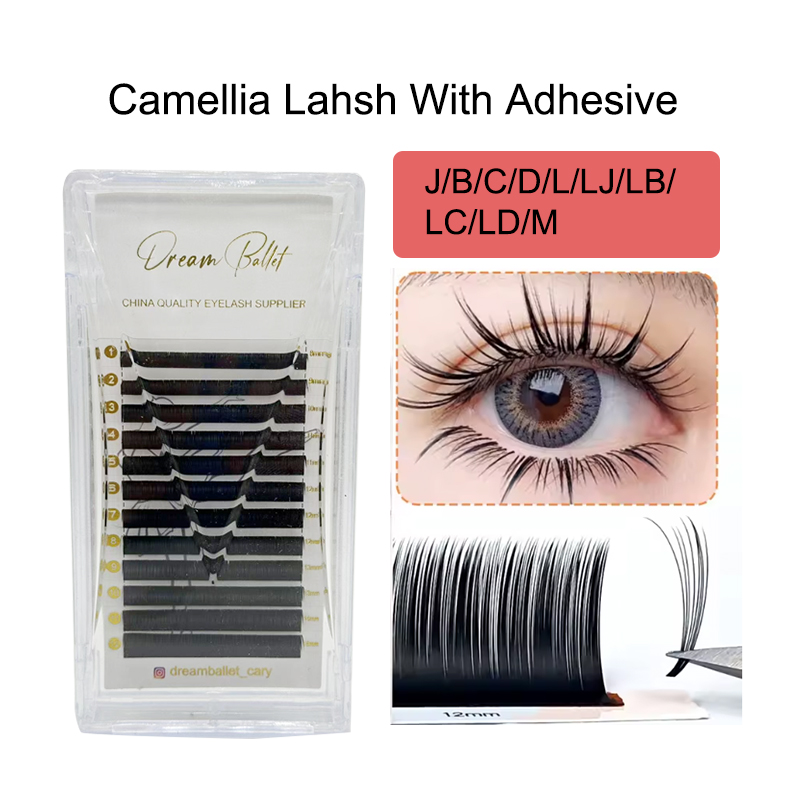 Eyelash Extension C Curl - Dream Ballet Kamelya Kirpikleri Yapıştırıcılı LC