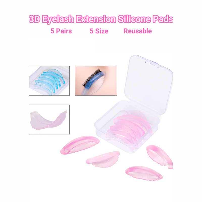 Eyelash Extension C Curl - 5 Çift Kirpik Perma Pedleri C