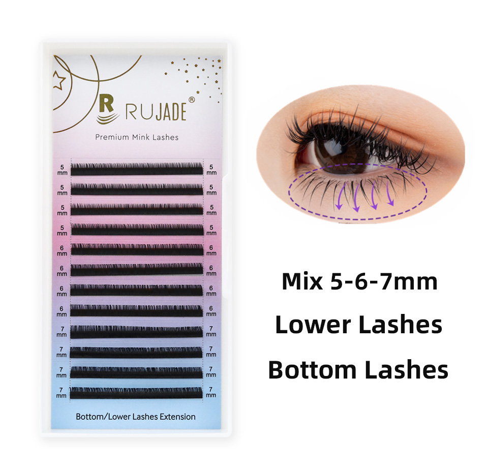 Eyelash Extension C Curl - Alt Kirpikler Karışımı 5 6 7mm