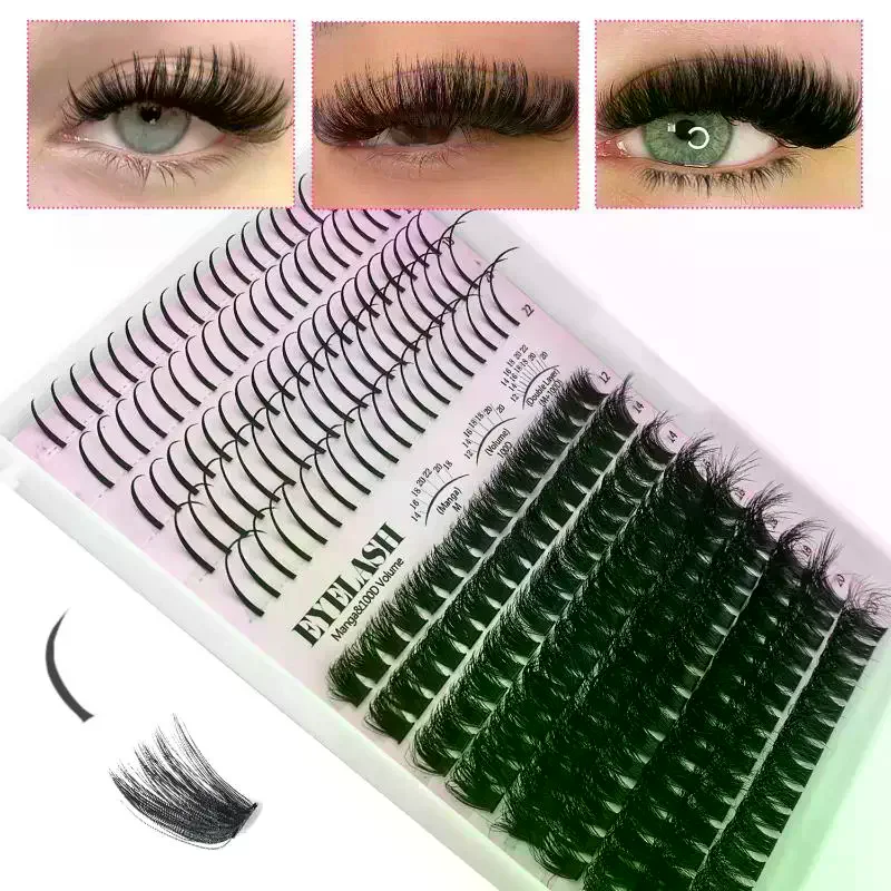 Eyelash Extension Volume Lashes - Kirpik Demetleri Seti Kirpik Sivri Uçları