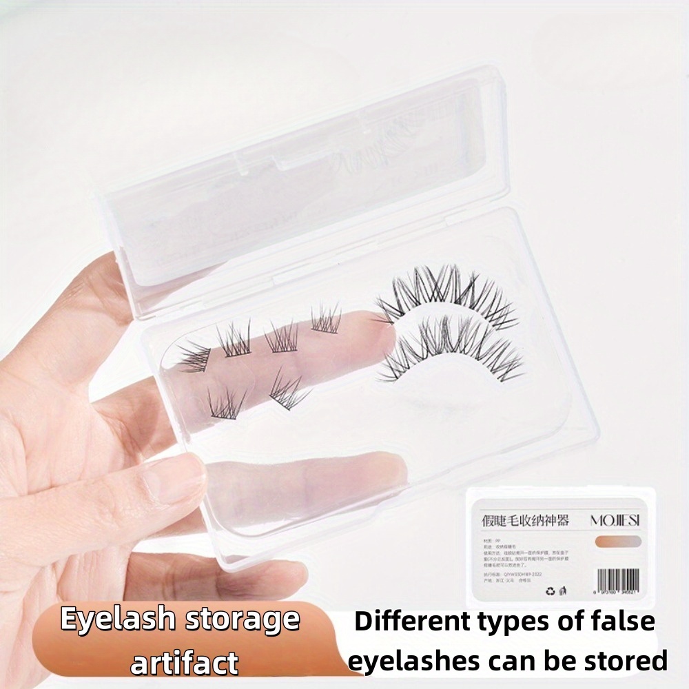 Lash Tray Organizer - Taşınabilir Takma Kirpik Saklama Kutusu Seyahat