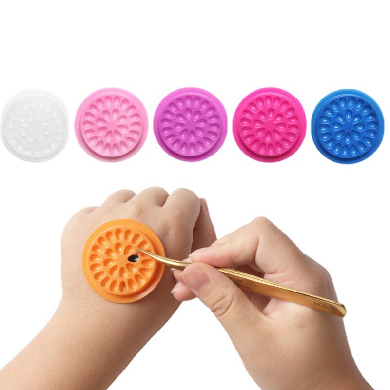 Lash Tray Organizer - 100 adet Kirpik Tutkal Tutucu Kirpik