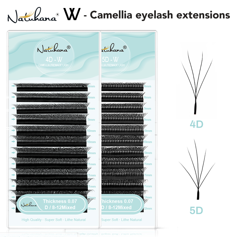 Eyelash Extension C Curl - NATUHANA Kamelya W Kirpikleri 3D 4D