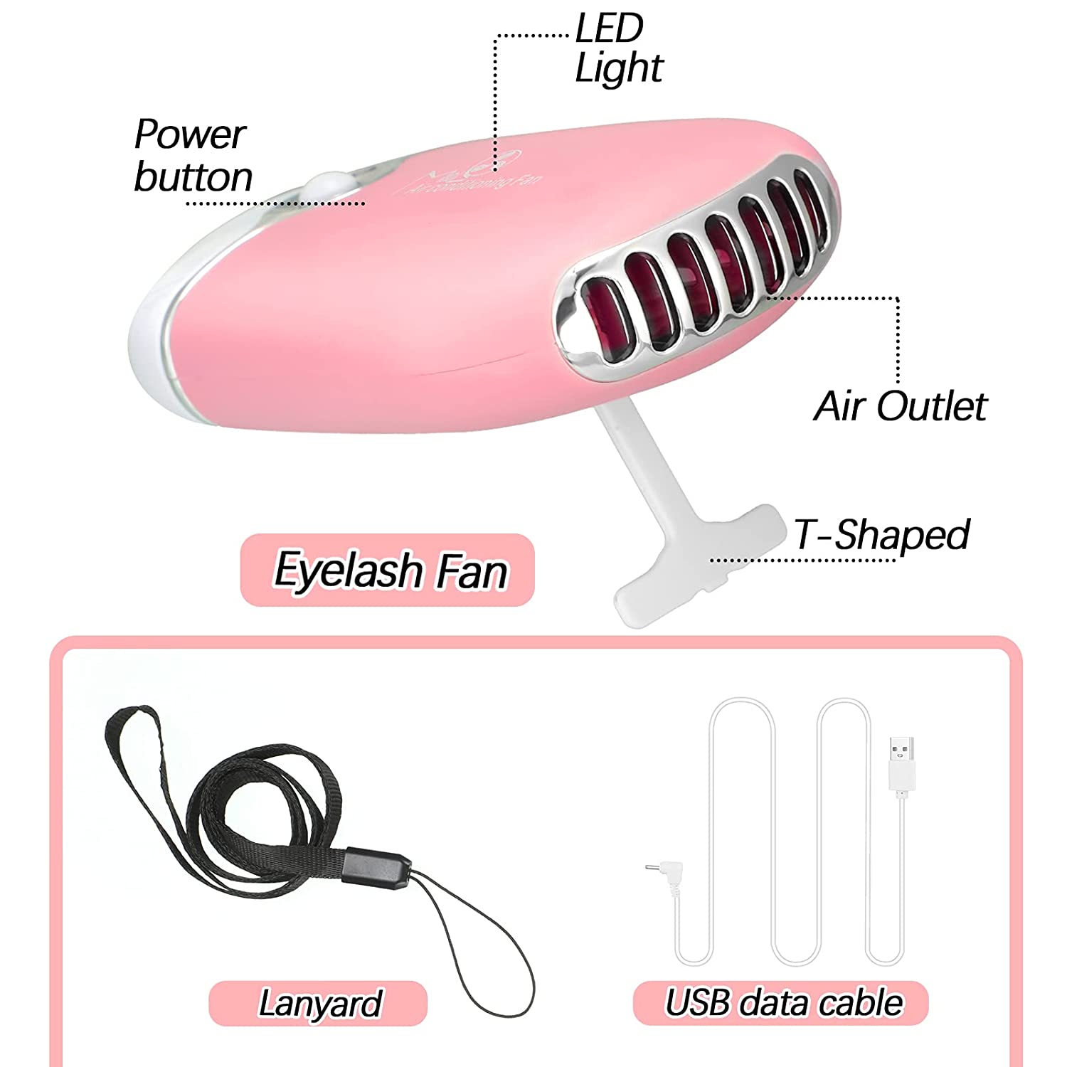 3 in 1 USB Klima Kirpik Fan Ku - Eyelash Extension Volume Lashes incelemesi ve fiyatı