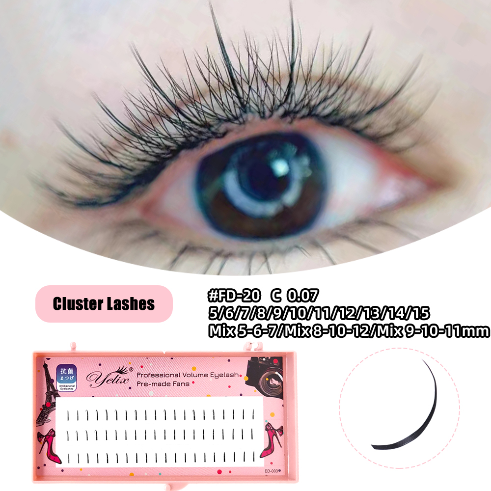 Yelix Doğal Yumuşak Tekli Kirp - Eyelash Extension C Curl incelemesi ve fiyatı