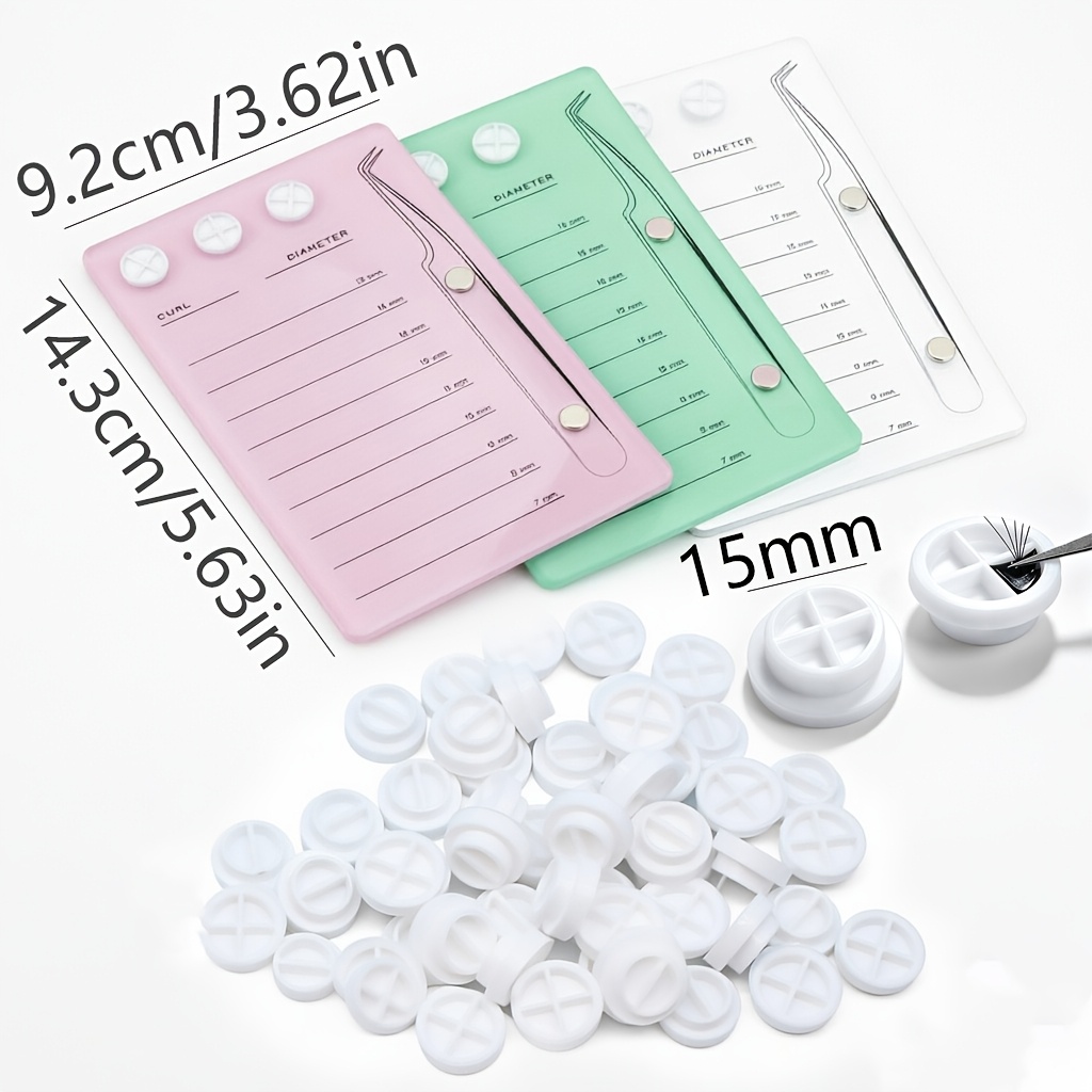 Manyetik Akrilik Kirpik Uzatma - Lash Tile Palette incelemesi ve fiyatı