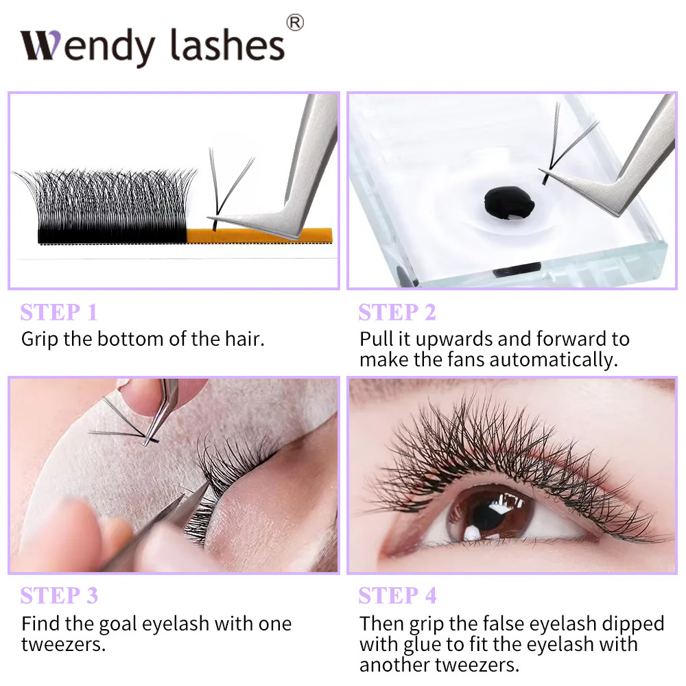 Wendy Lashes YY şekli kirpik u - Eyelash Extension C Curl incelemesi ve fiyatı