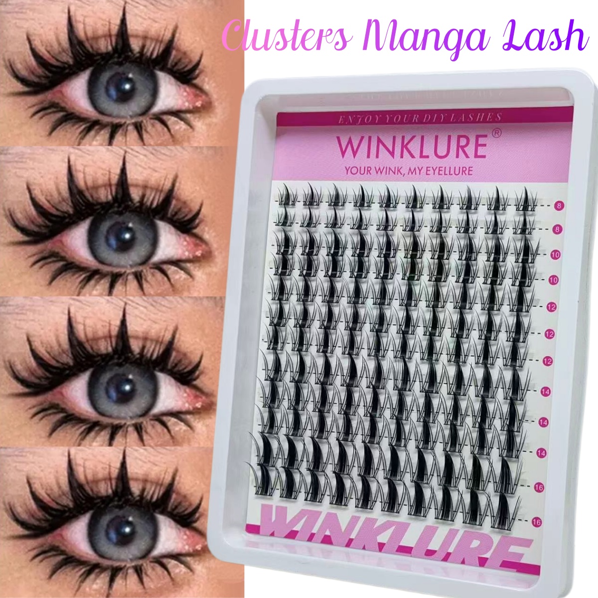 WINKLURE Manga Kirpik Demetler - Eyelash Extension Anime incelemesi ve fiyatı