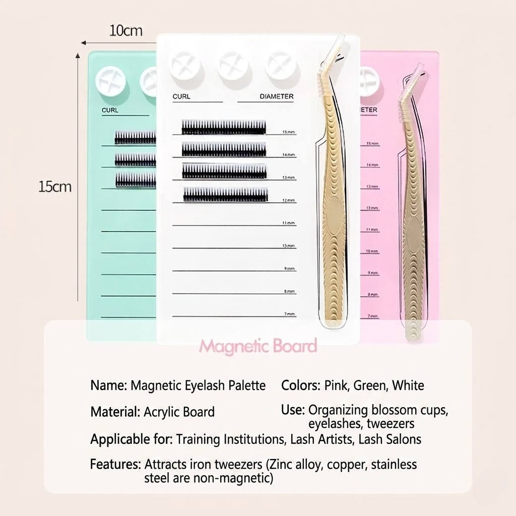 Manyetik Kirpik Uzatma Paleti  - Lash Tray Organizer incelemesi ve fiyatı