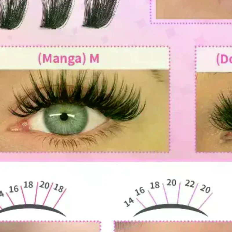 Kirpik Demetleri Seti Kirpik S - Eyelash Extension Volume Lashes incelemesi ve fiyatı