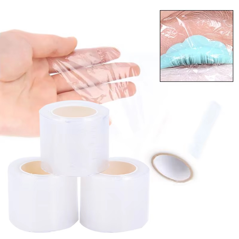 200 m/Rulo Şeffaf Makyaj Filmi - Eyelash Extension Jakarta incelemesi ve fiyatı