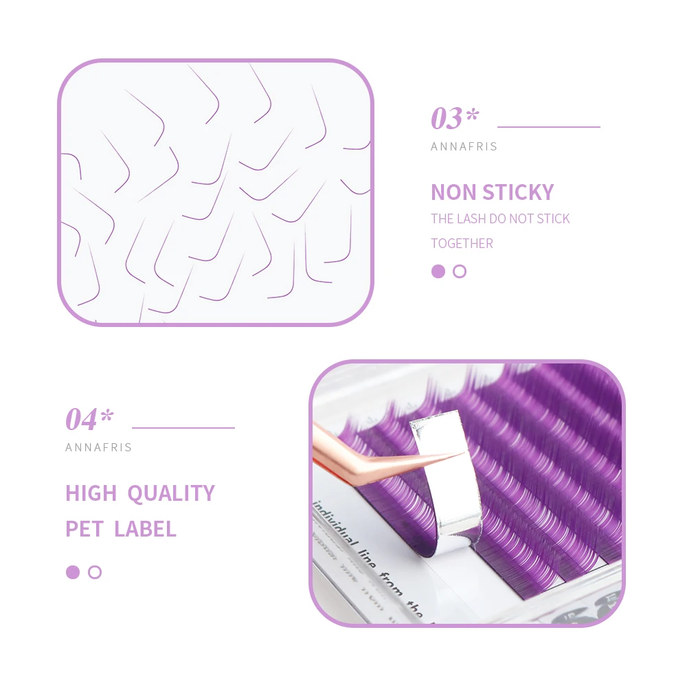 ANNAFRIS bireysel siyah takma  - Lash Tile Palette incelemesi ve fiyatı