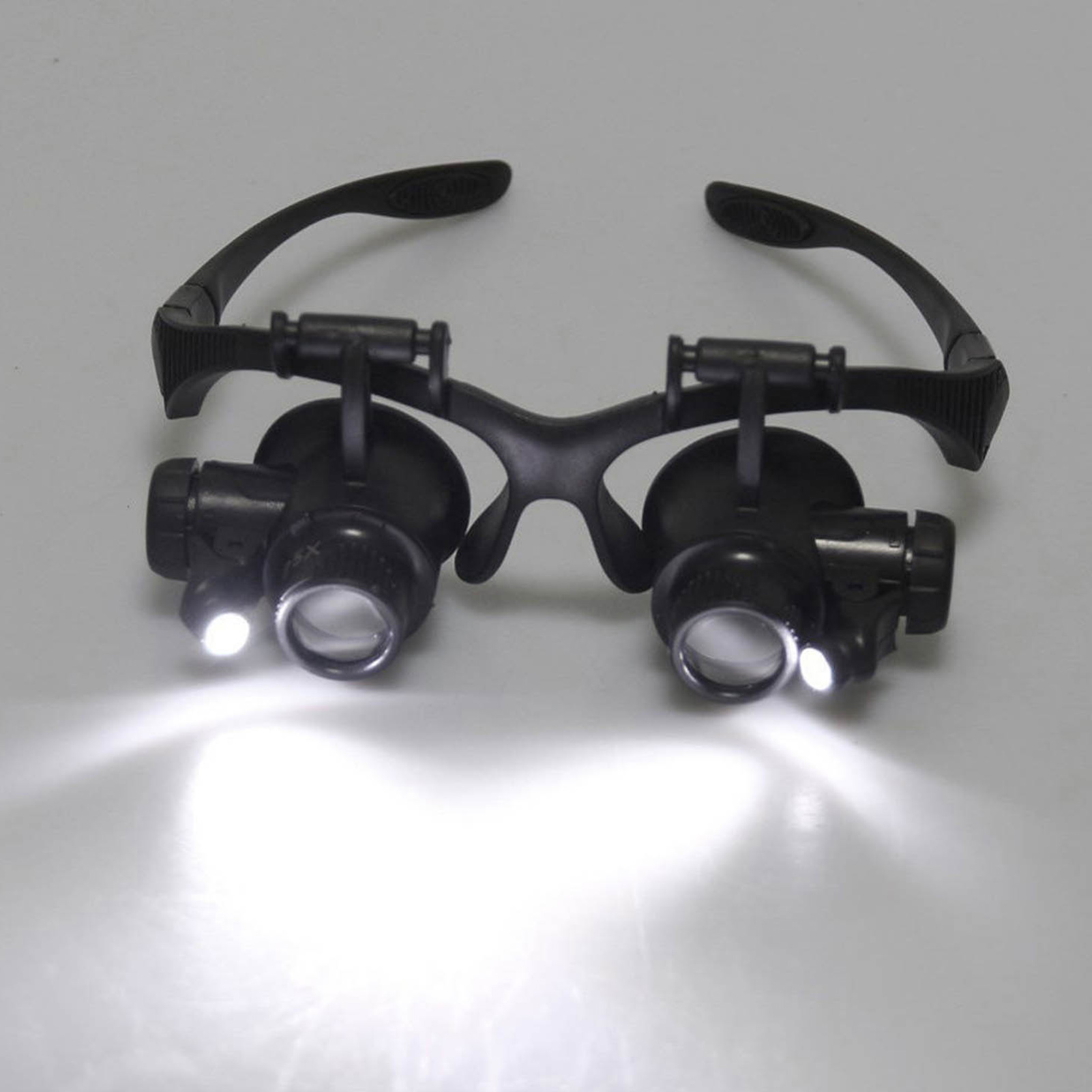 LED ışık göz büyüteç gözlük 8  - Eyelash Extension With Glasses incelemesi ve fiyatı